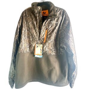 Field & Stream HydroHalt Waterfowl Pullover Men’s XL Camo Hunting Ducks Fishing